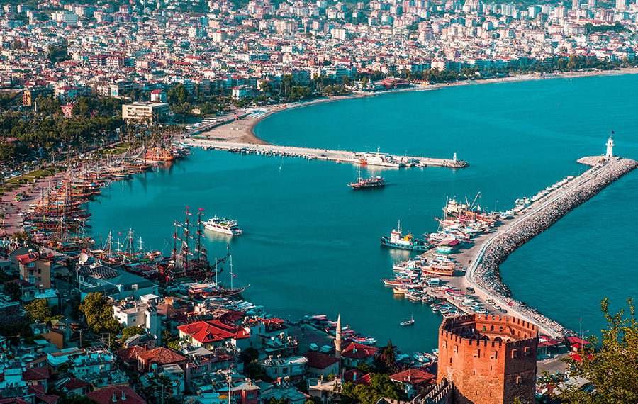 Alanya Limani Drone Cekimi 900X570