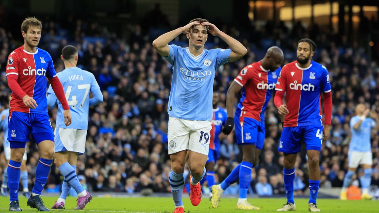 Manchester Cityye 905Te Soguk Dus 2 One Gectigi Crystal Palace Macinda 2 Puan Birakti Ltqh