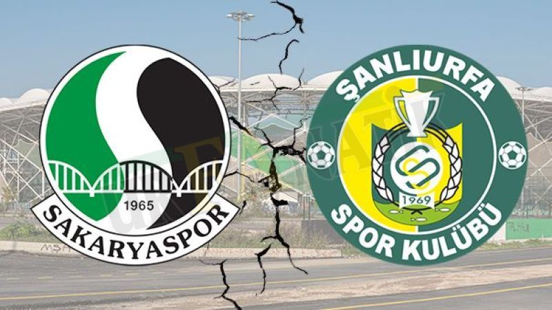 Sanliurfaspor Sakaryaspor Maci Oncesi Onemli Gelisme