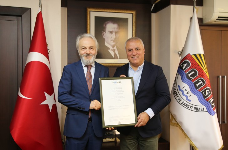 Ck Enerji Akdeniz Elektrik Genel Müdürü Fahrettin Tunç Altso Başkanı Eray Erdem (Small)