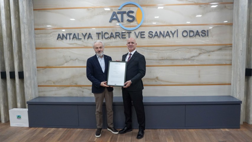 Ck Enerji Akdeniz Elektrik Genel Müdürü Fahrettin Tunç Atso Başkanı Ali Bahar (Small)