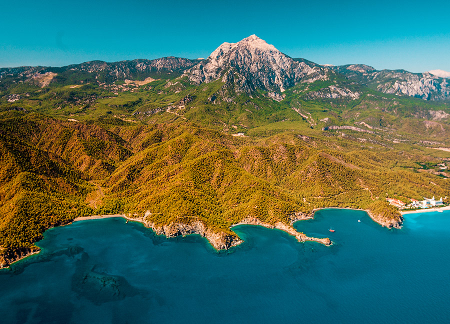 Tahtali tanrılar dağı