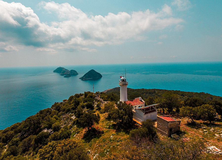 Uc Adalar Gelidonya Feneri