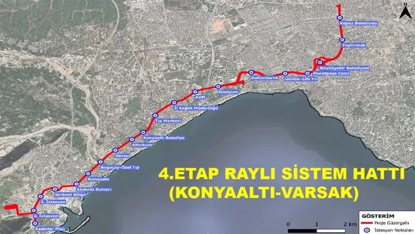 4. Etap Konyaalti Varsak Metro Hatti (Small)