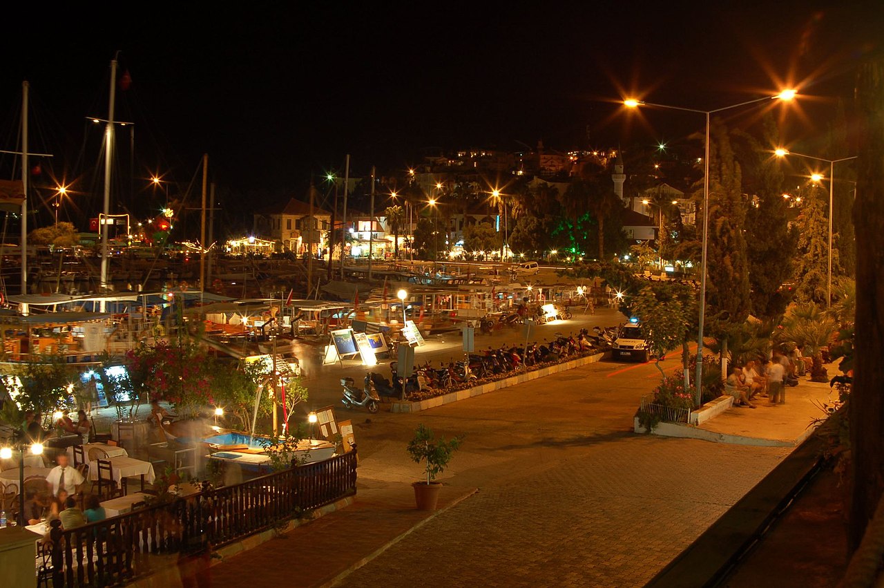 Kaş'ta Gece ( Kaş At Night)