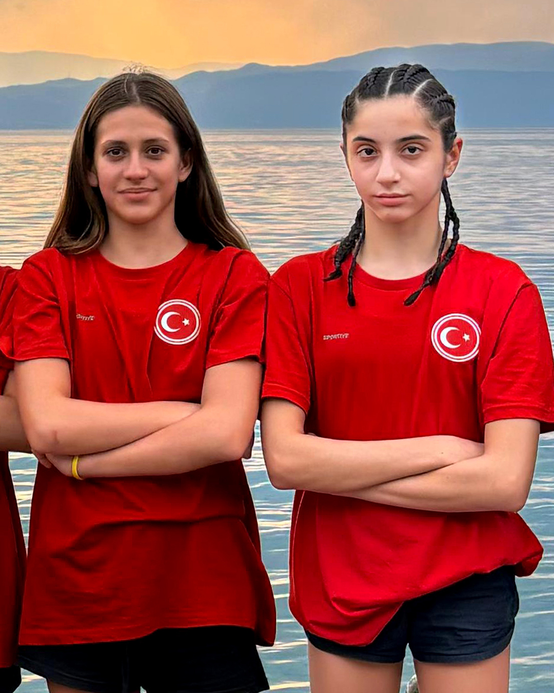 2 Balkan Açık Su Yüzme Şampiyonası 2024 (İrem Çağman, Lidya Erdoğan)