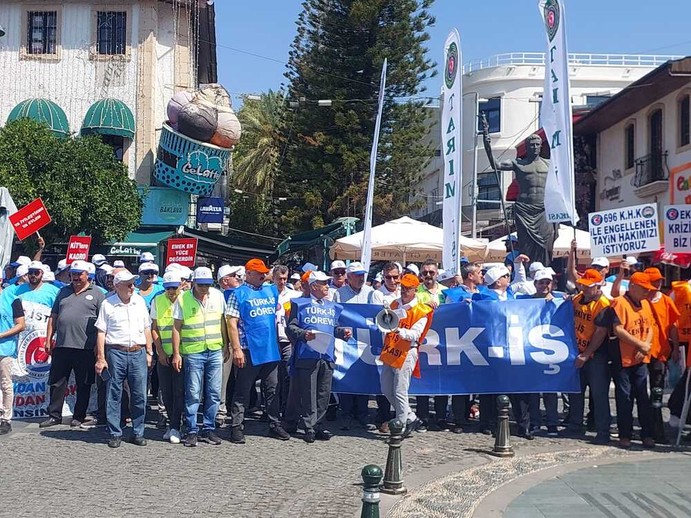 Antalyada Işçiler Ayağa Kalktı (22)