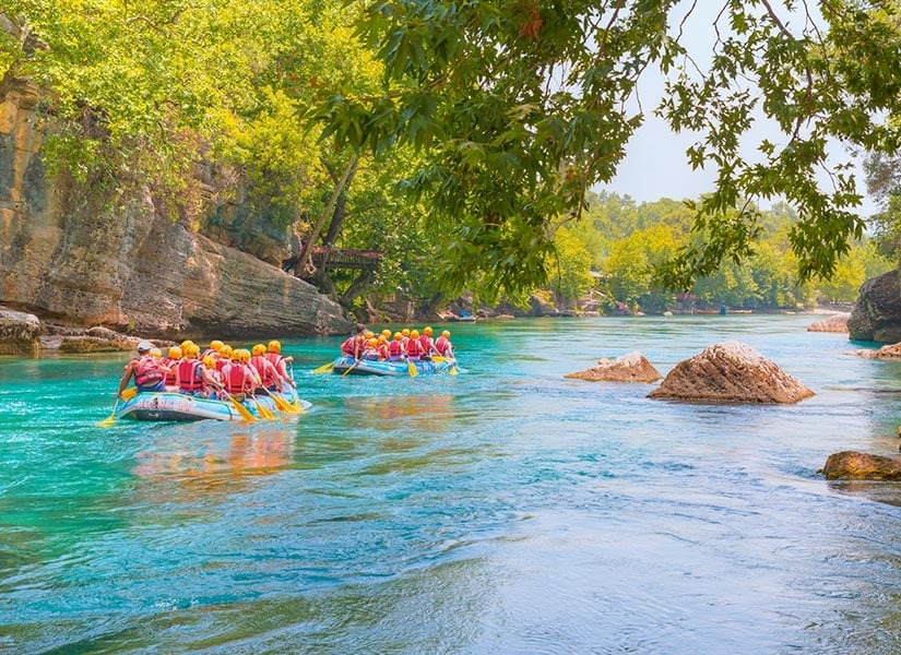 Antalyada Rafting Nerede Yapilir