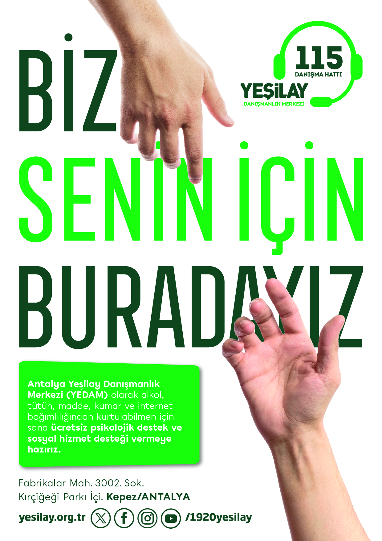 2024 Y E D A M Seninicin Buradayiz Antalya A4