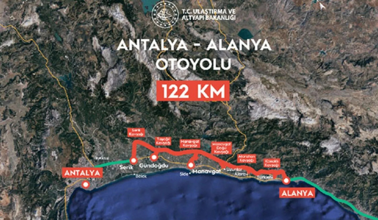 Antalya Alanya Otoyolu Projesi