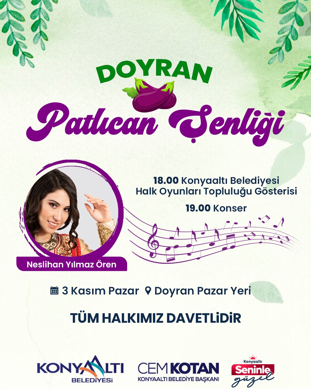 Doyran Patlican Şenli̇ği̇ Başliyor (2)