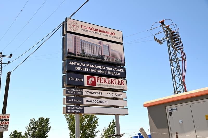 Manavgat Devlet Hastanesi Inşaatı 1