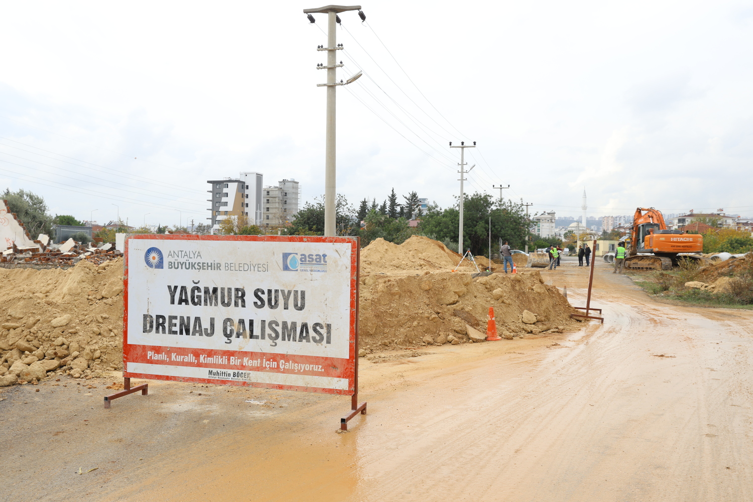 Habipler Mahallesi Yağmur Suyu Drenaj Çalışması (6)