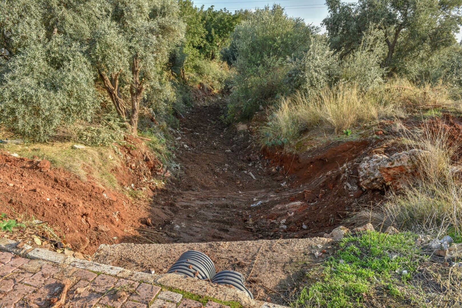 Kepez Gocerler Sabuncu Deresini Kisa Hazirliyor (2)