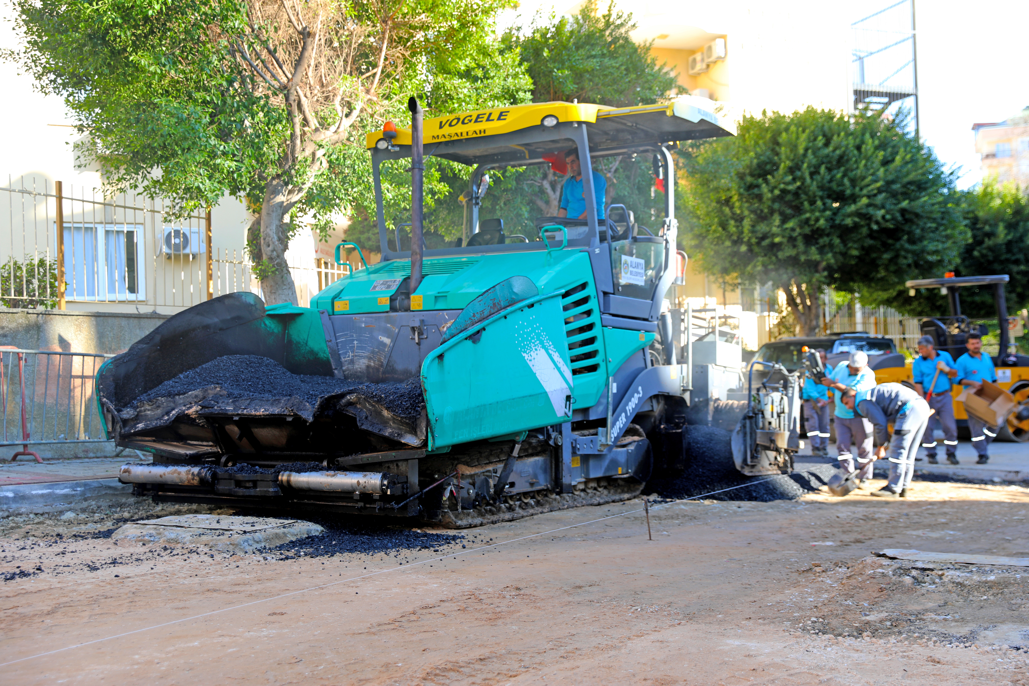 Alanya Belediyesi Asfalt Çalışması (2)