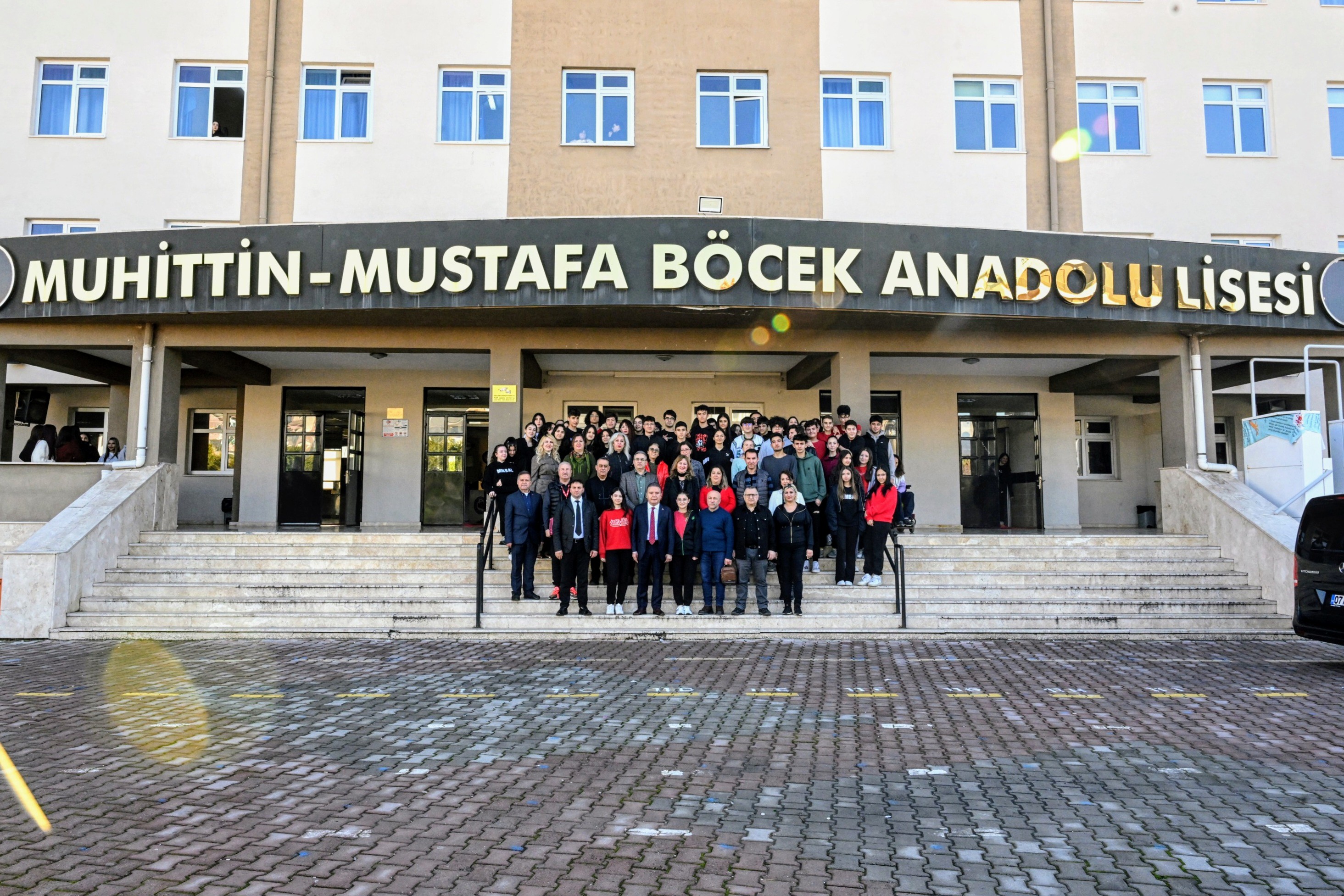 Başkan Böcek Ilk Ziyaret Mmb Anadolu Lisesi (11)