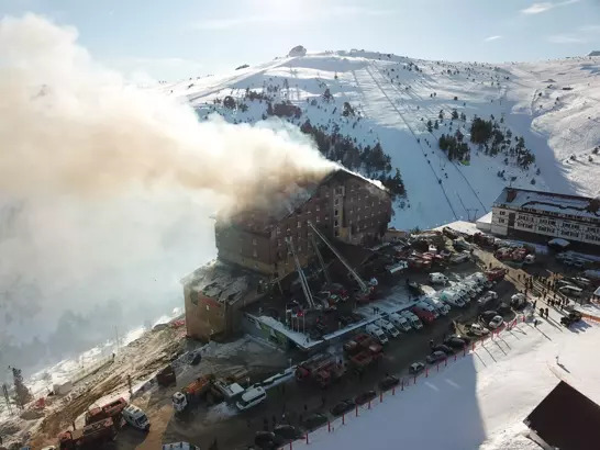 Bolu Kartalkaya Daki Grand Kartal Otel De 78 Kişinin Can Verdiği Yangın Felaketi