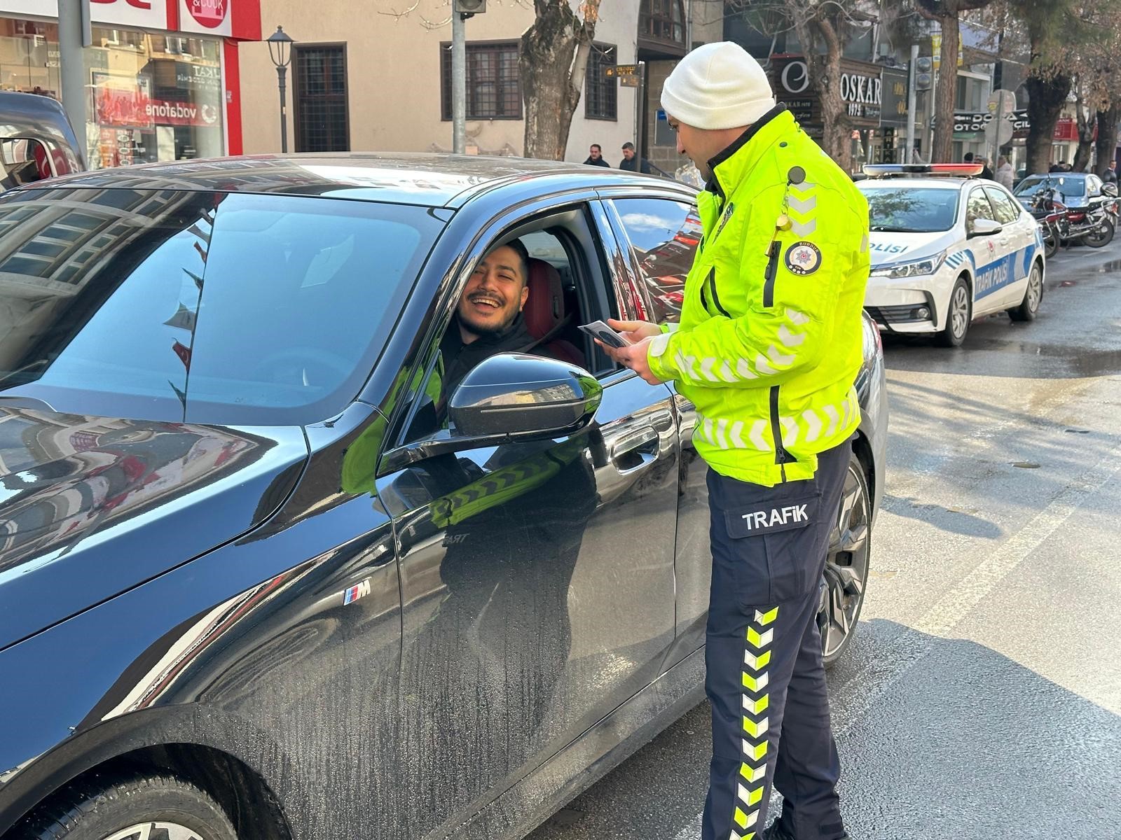 Burdur'da Sürücülere Fermuar Sistemi Anlatıldı (2)