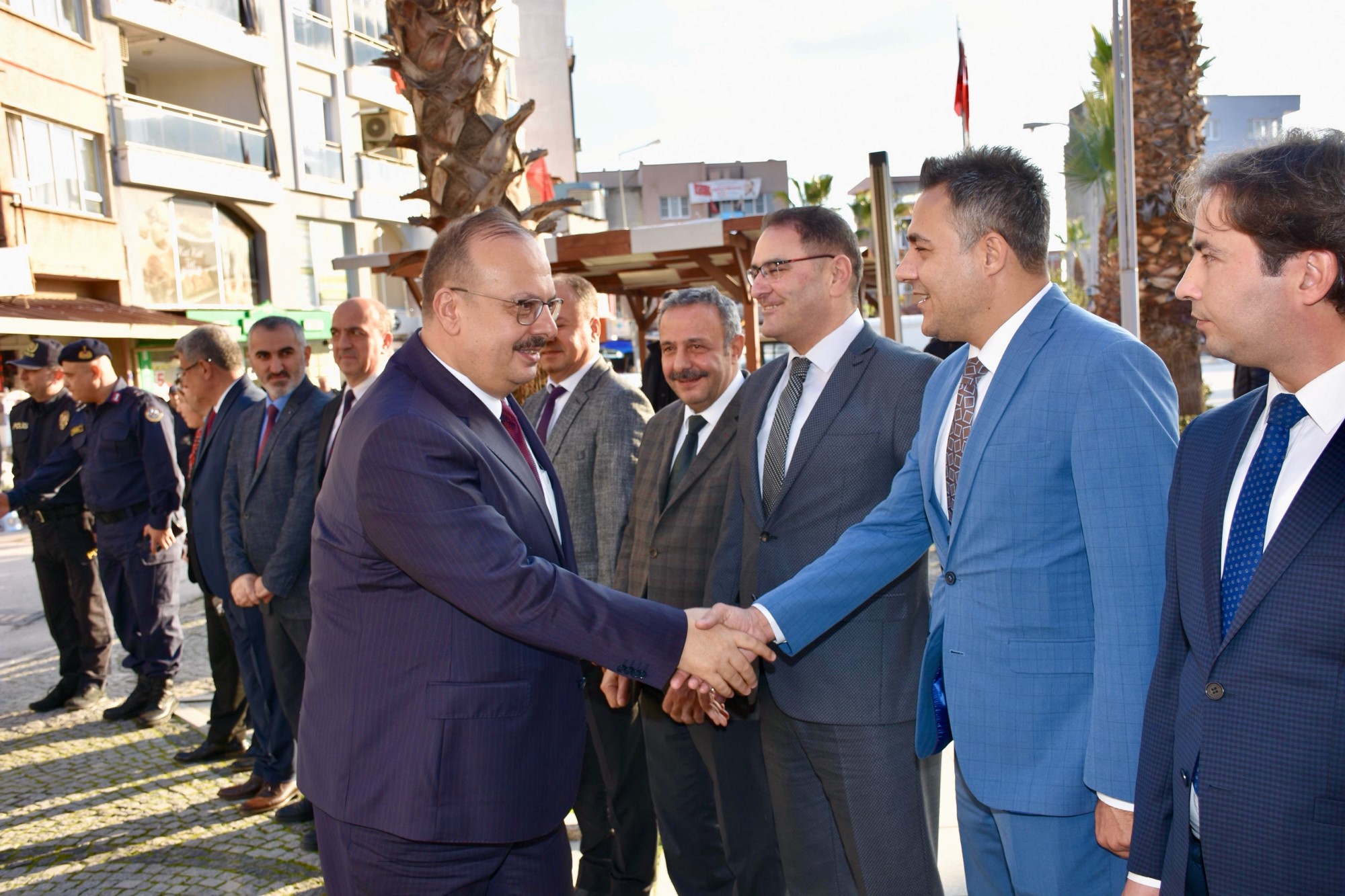 Germencik Kaymakamı Doğru, Vali Canbolat'ı Ağırladı (2)