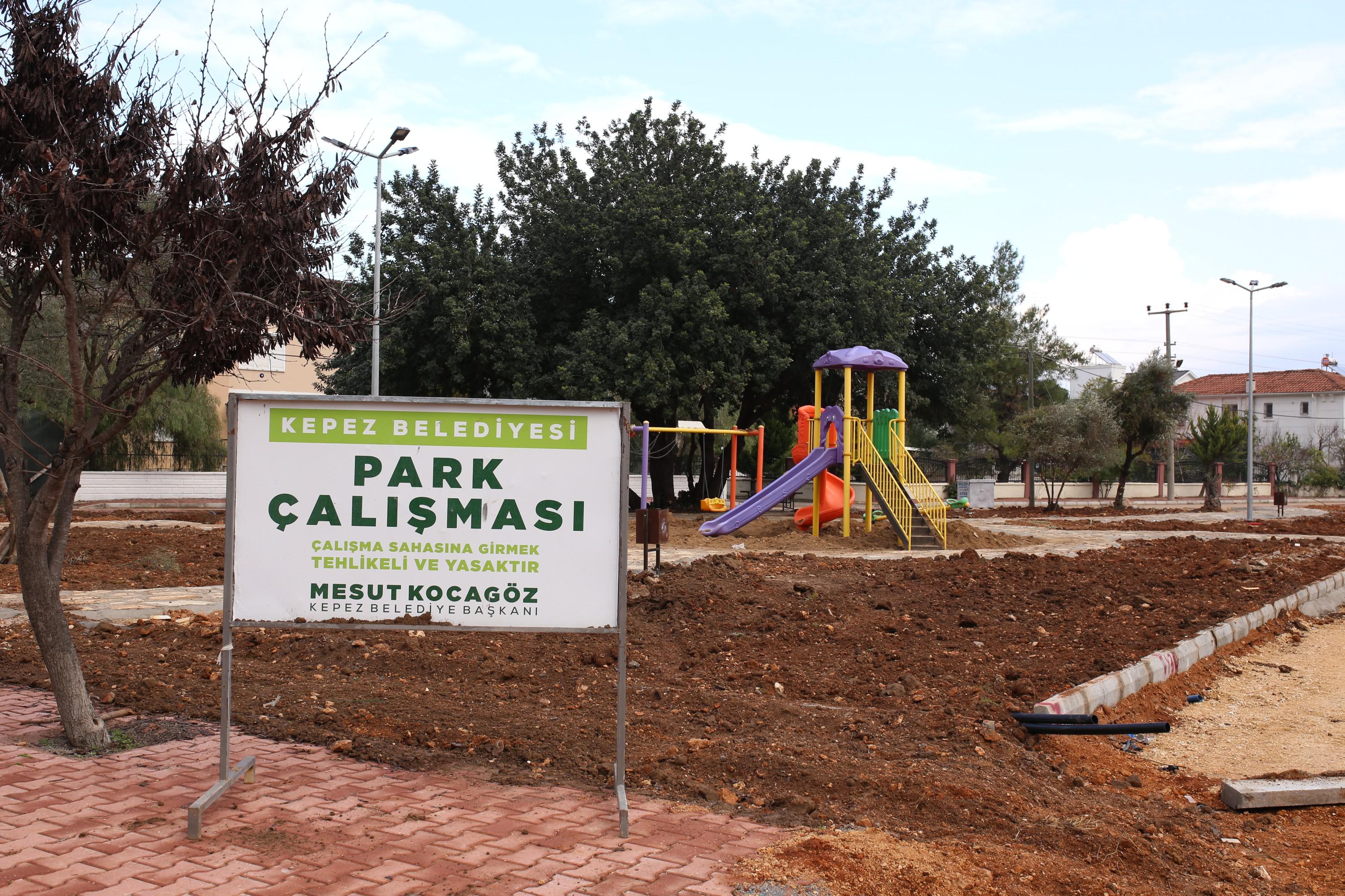 Kepezden Duaci Mahallesine Es Zamanli 3 Yeni Park 3