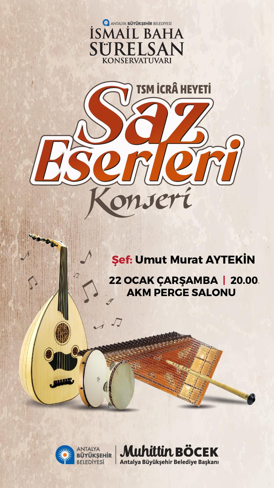 Saz Eserleri Konseri