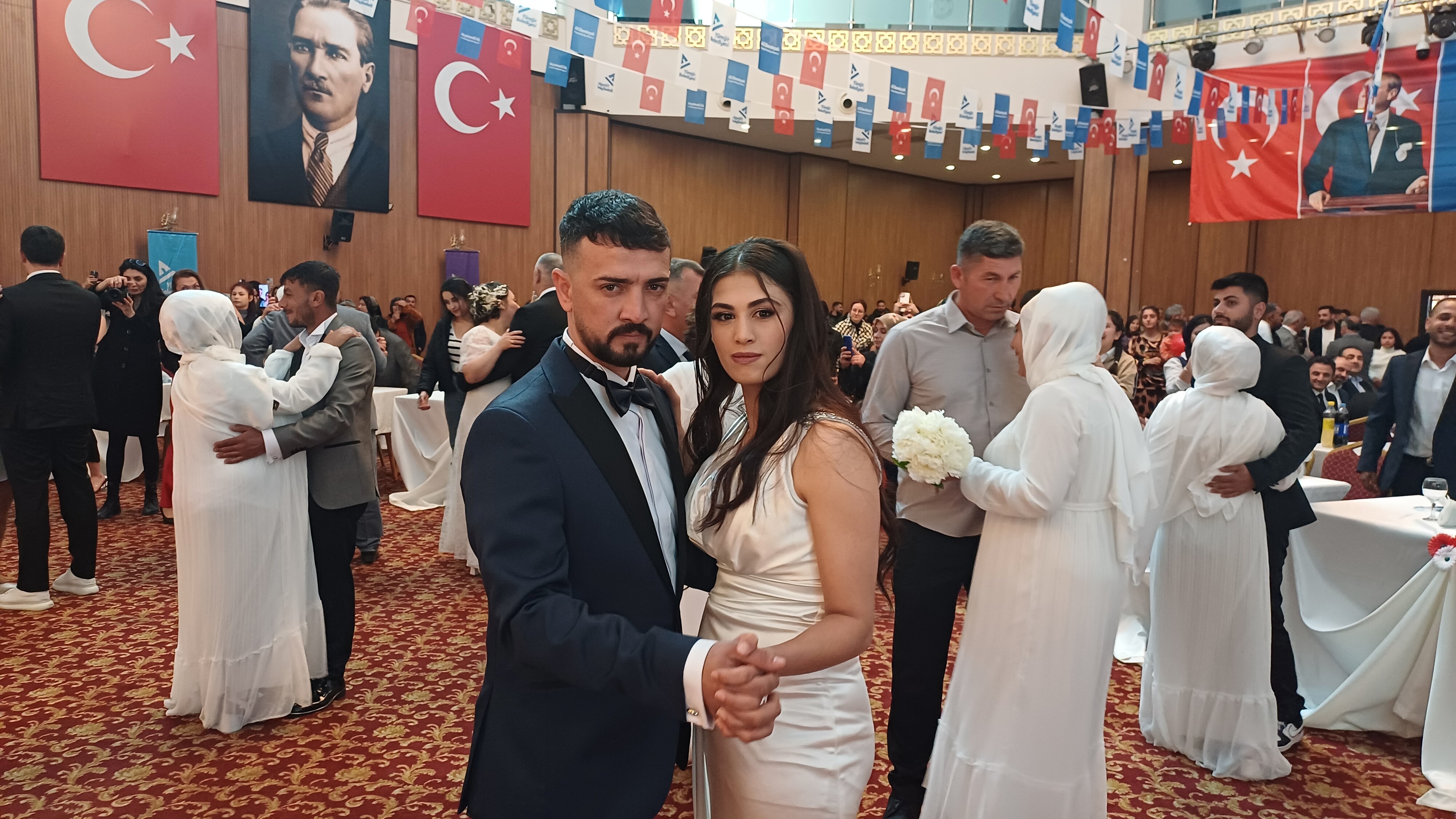 Adana'da Türk Medeni Kanunu'nun 99. Yılında 99 Çifte Toplu Nikah Kıyıldı (3)