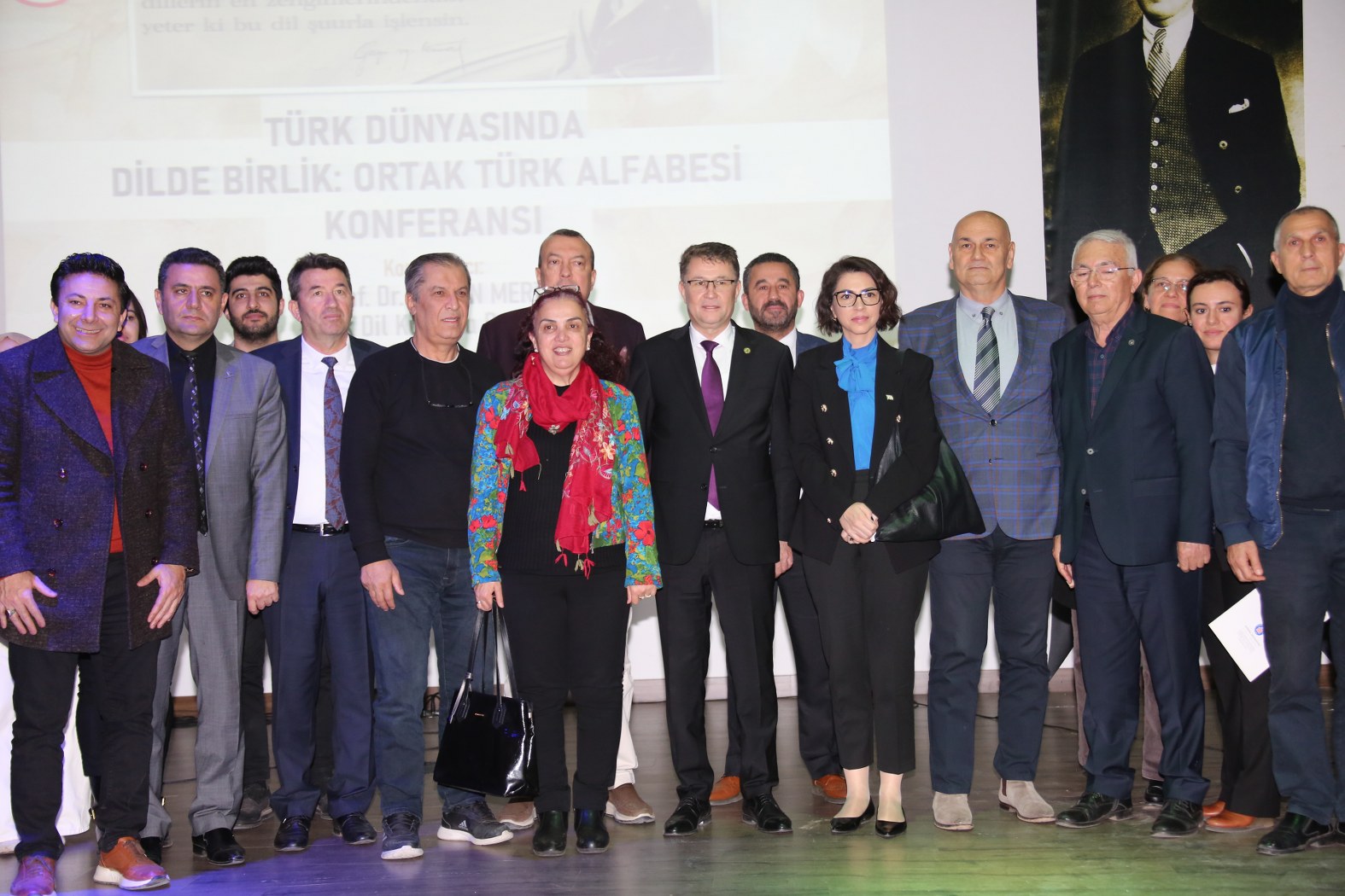 Akdeniz Üniversitesi’nde ‘Türk Dünyasında Dilde Birlik Ortak Türk Alfabesi’ Konferansı (1)