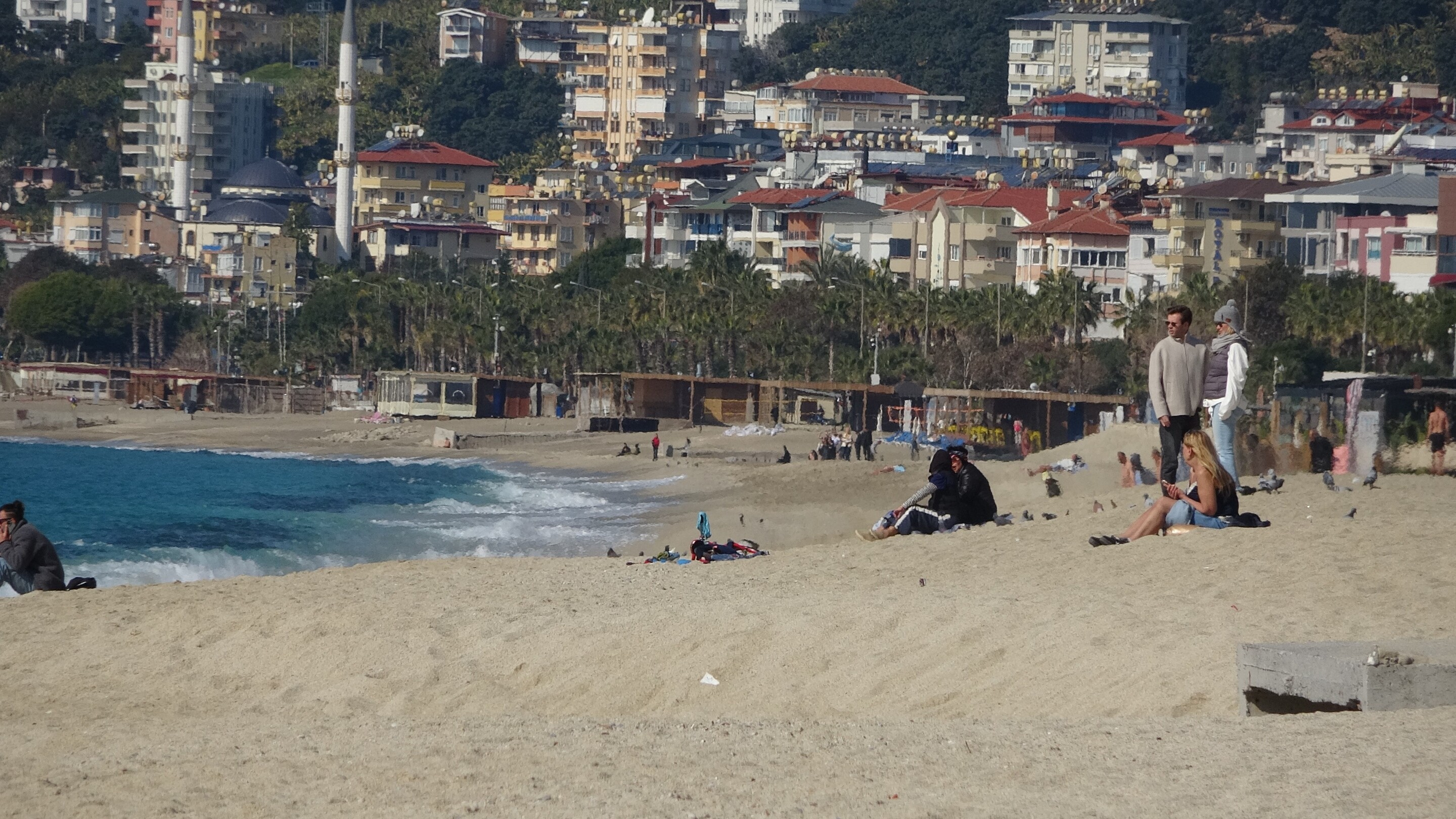 Antalya'da Şubat Ayında Deniz Ve Güneş Keyfi (1)