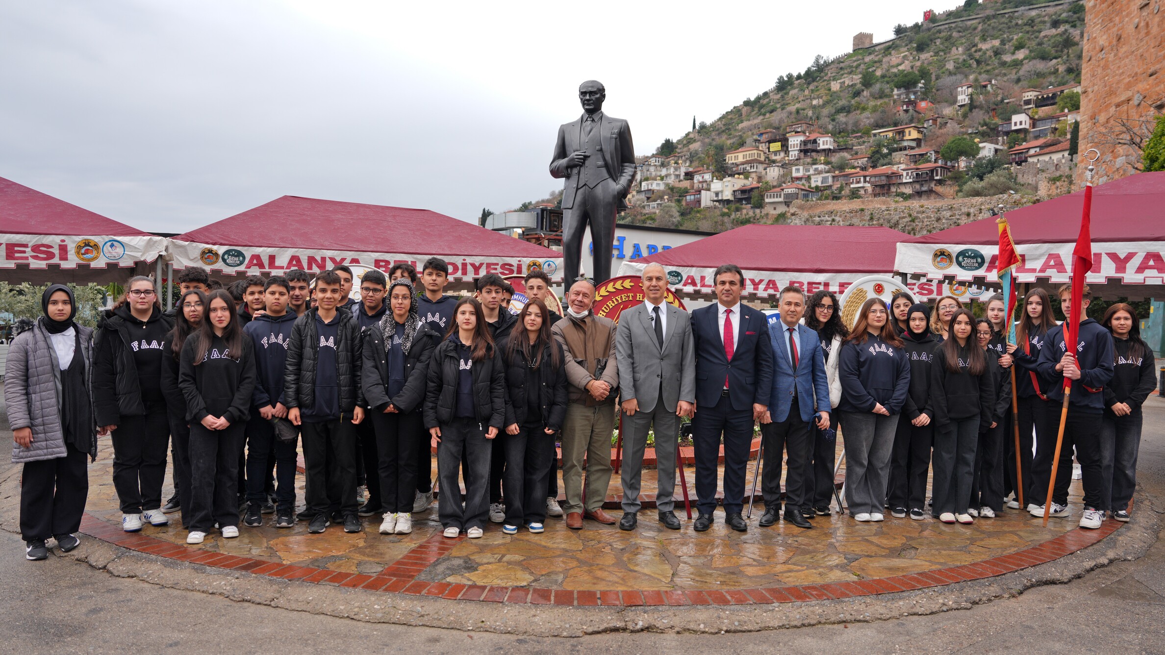 Atatürk’ün Alanya’ya Gelişinin 90. Yılı Kutlandı (4)