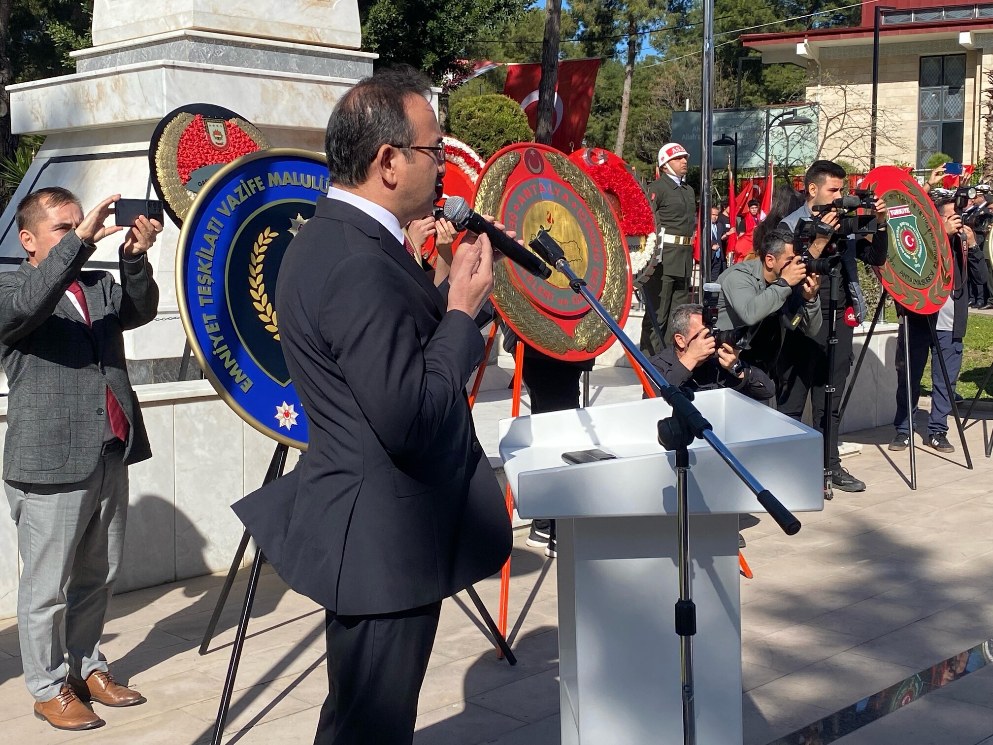 Antalya'da 18 Mart Şehitleri Anma Günü Ve Çanakkale Deniz Zaferi'nin 110. Yıl Dönümü (1)