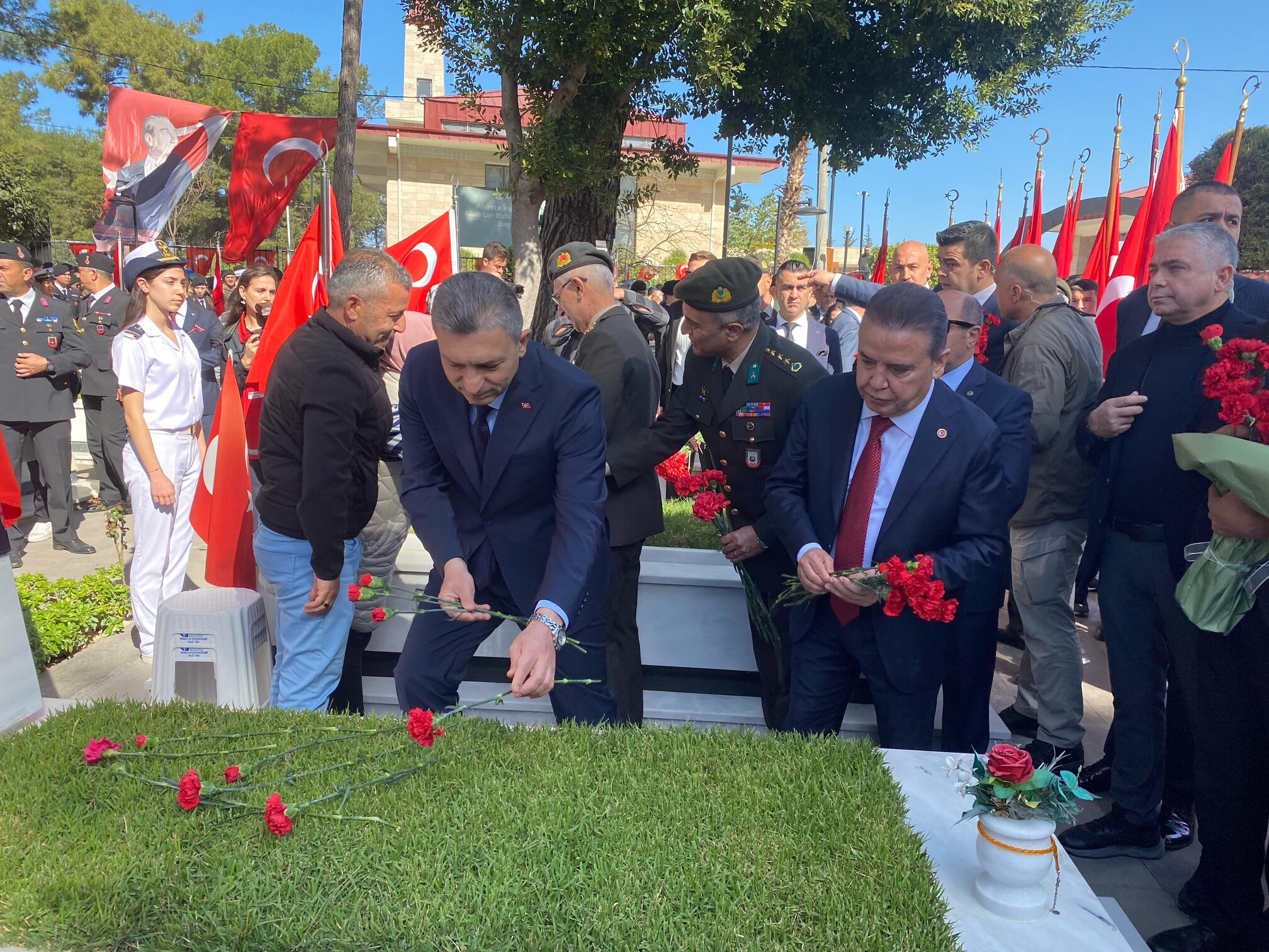 Antalya'da 18 Mart Şehitleri Anma Günü Ve Çanakkale Deniz Zaferi'nin 110. Yıl Dönümü (2)