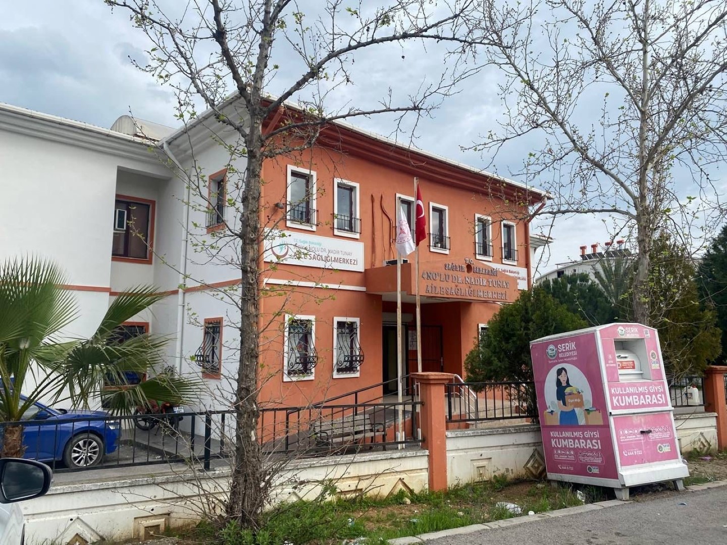 Antalya'da Aile Sağlığı Merkezi'nin Klima Dış Ünitesini Çaldılar (5)