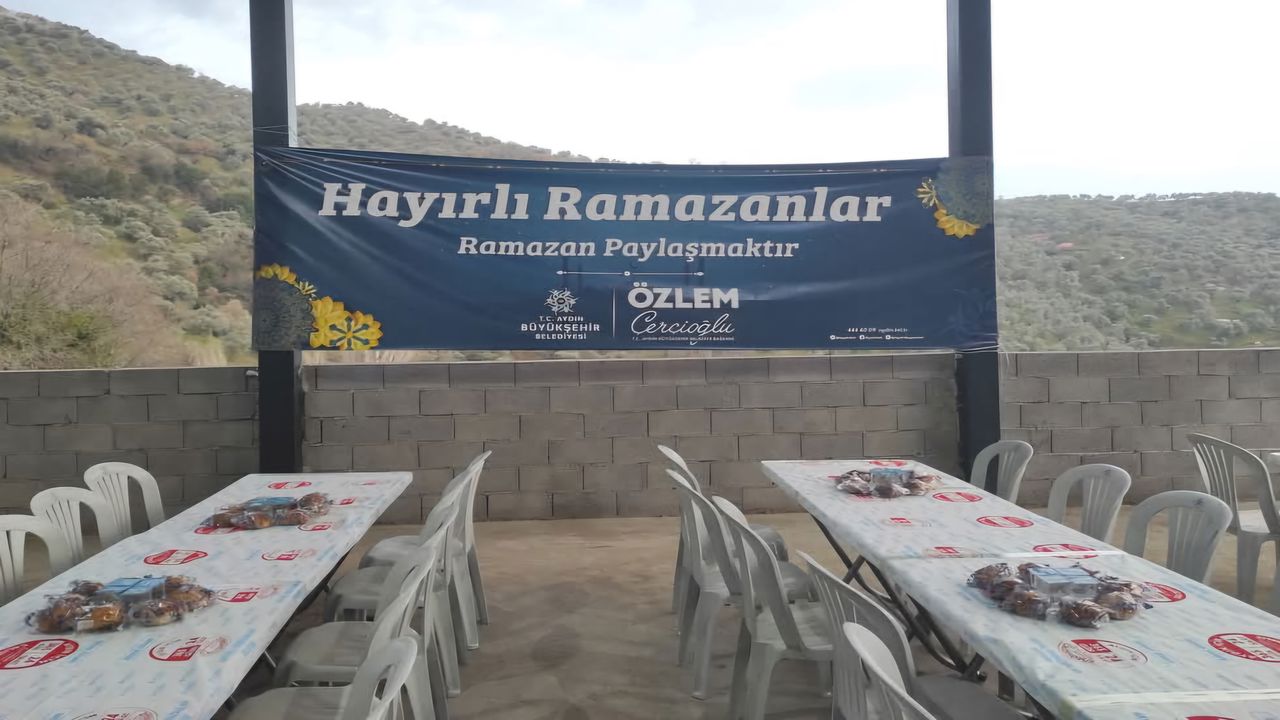 Aydin Buyuksehir Belediyesi Koskte Ilk Iftarini Verdi (2)