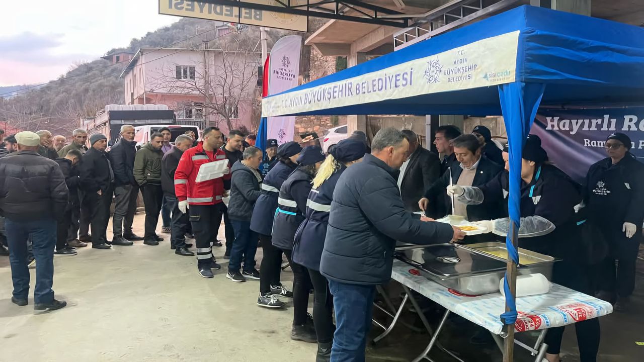 Aydin Buyuksehir Belediyesi Koskte Ilk Iftarini Verdi (3)