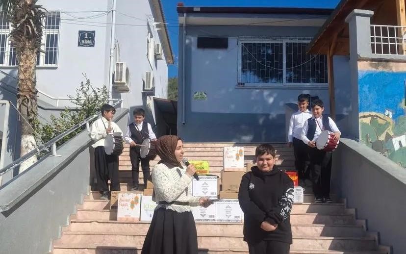 Bozyazı'daki Okullardan Anlamlı Ramazan Yardımı (2)