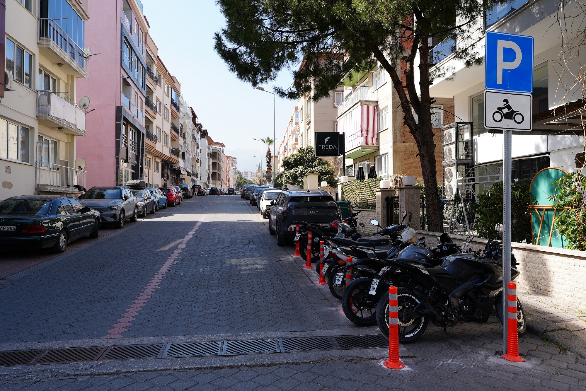 Denizli Büyükşehirden Motosiklet Kullanıcılarına Özel Otopark (4)