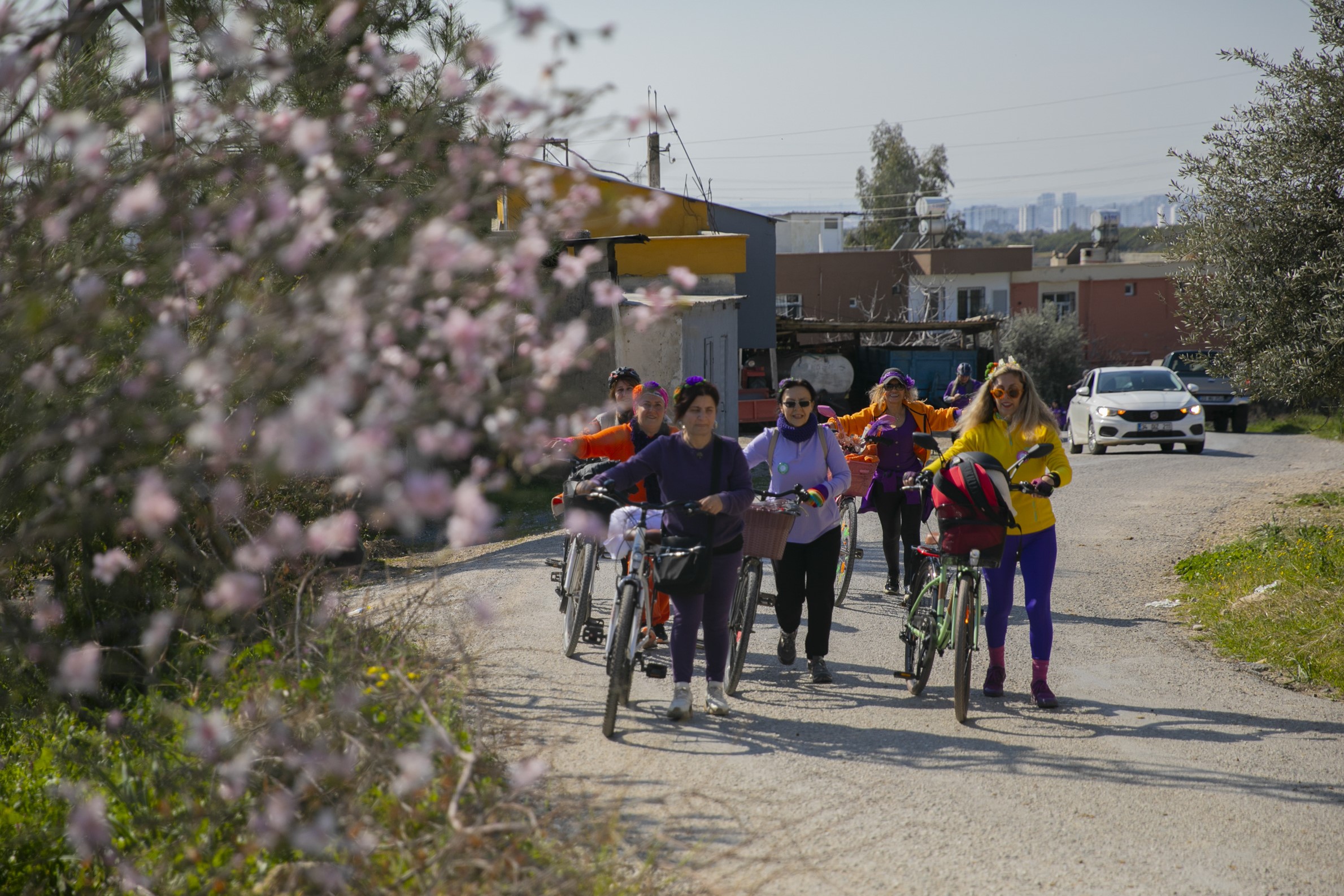 Mersin'de Bisikletli Kadınlar 'Pedalları Çeviriyoruz' Etkinliğinde Buluştu (3)