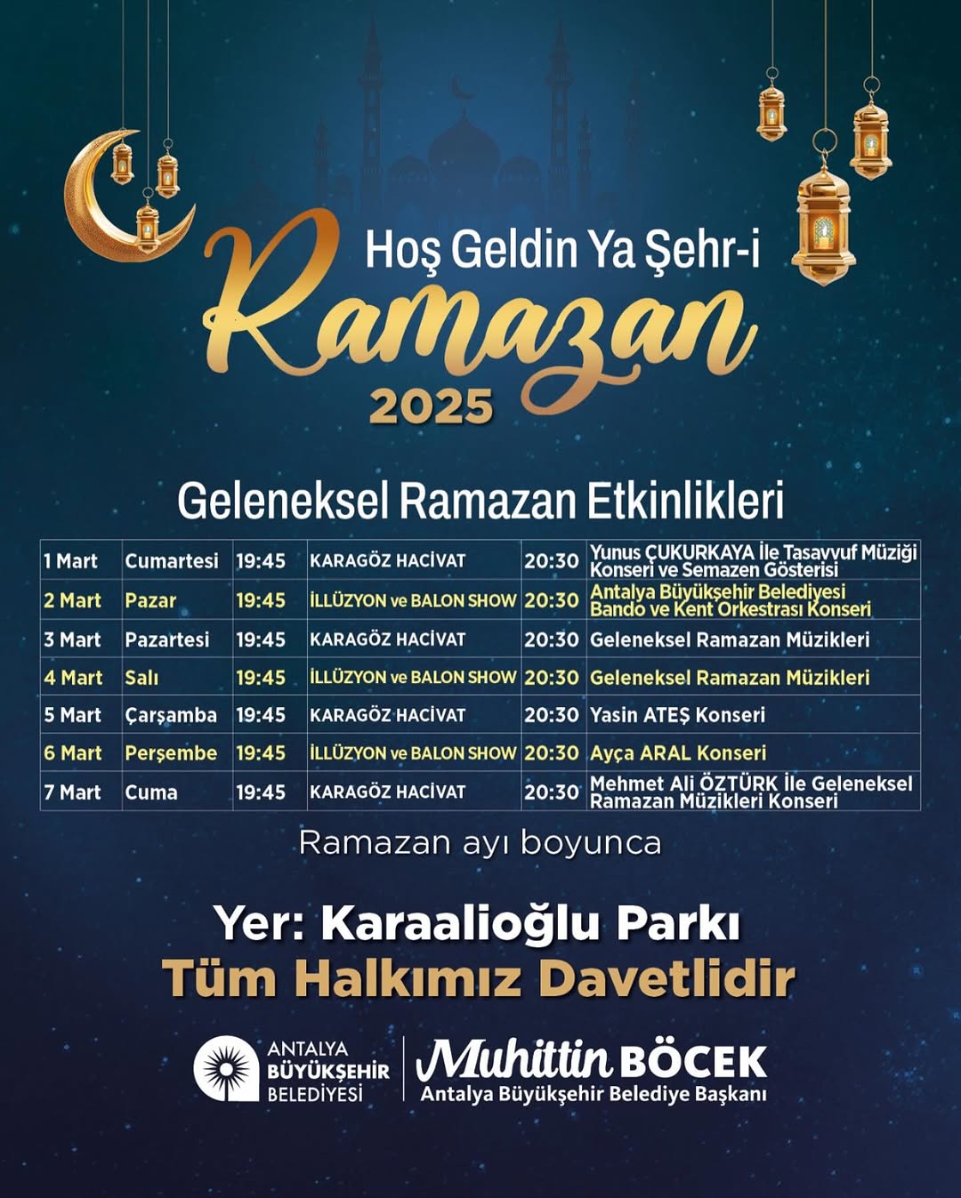 Ramazan Etkinlikleri