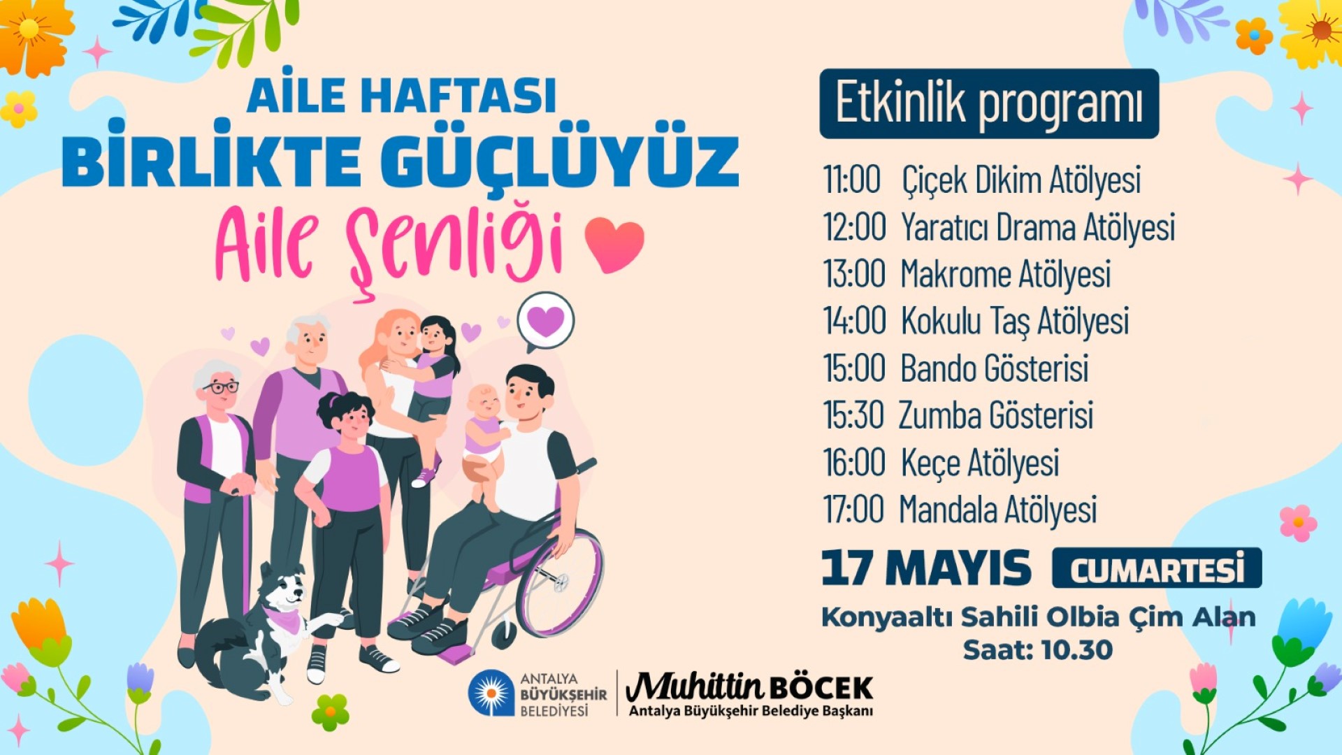 Antalya Büyükşehir Belediyesi’nden Aile Haftası’na Özel Program (3) (Large)