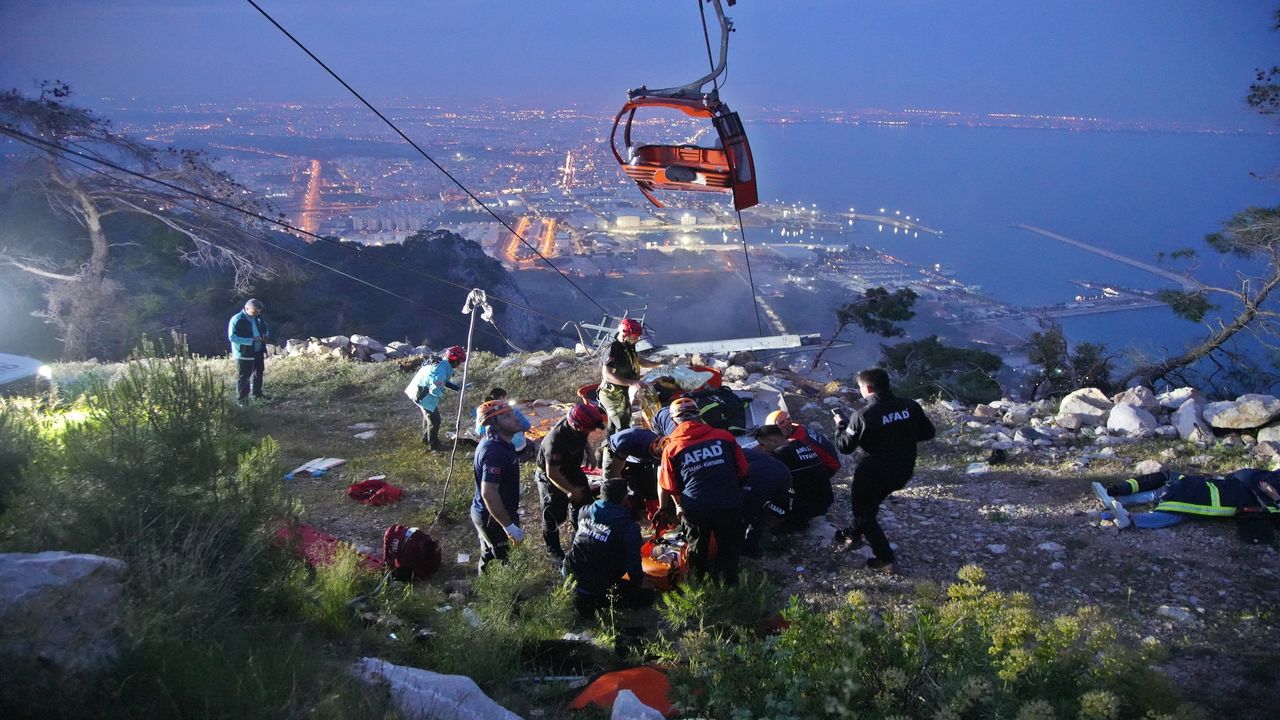Antalya Teleferi̇k Kazasi̇ (1)