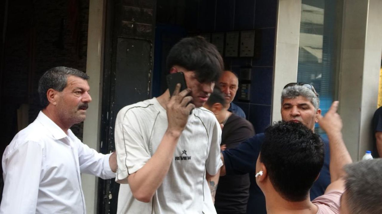 Antalyada Korku Evinde Yangin (2)
