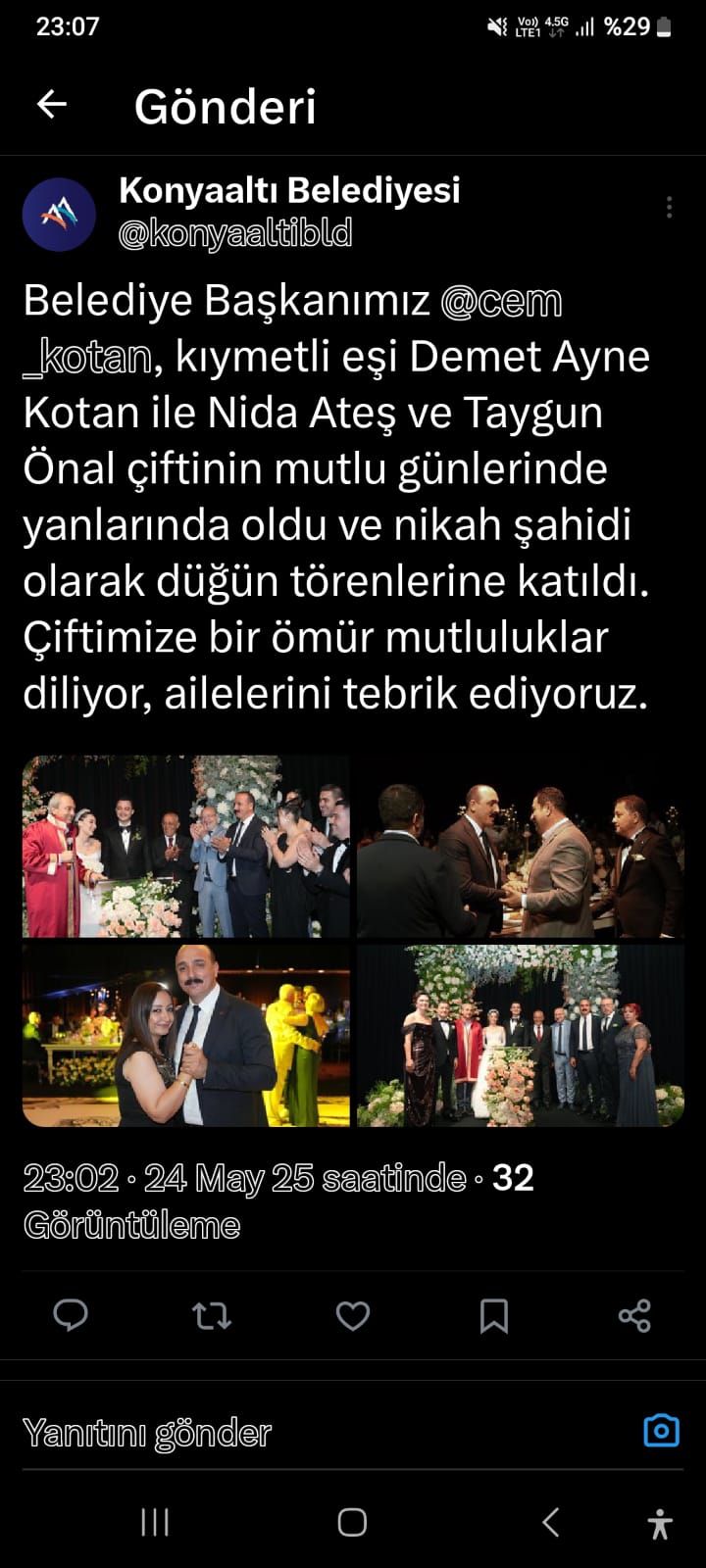 Başkan Düğünde (6)