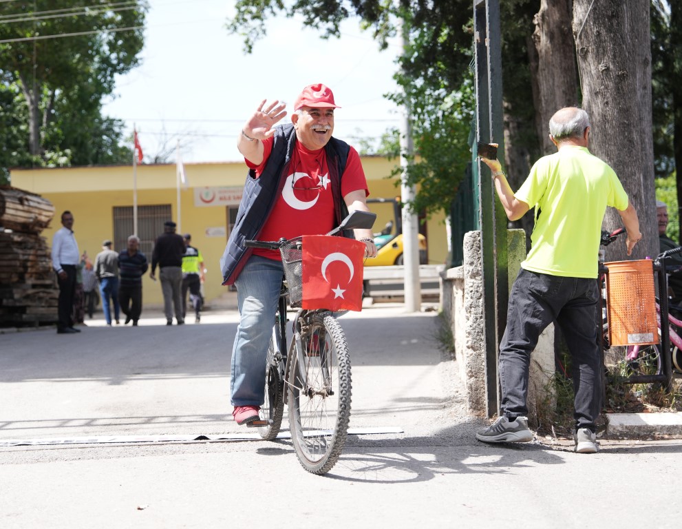 Başkan Kotan Konyaaltililar İle Bi̇si̇klet Sürdü (5)