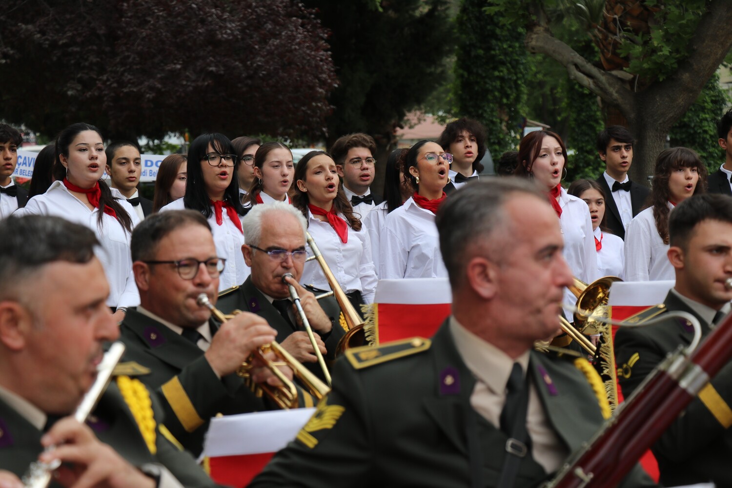Ege Ordusu Bölge Bandosu, Öğrencilerle Birlikte Denizli'de Konser Verdi (4)