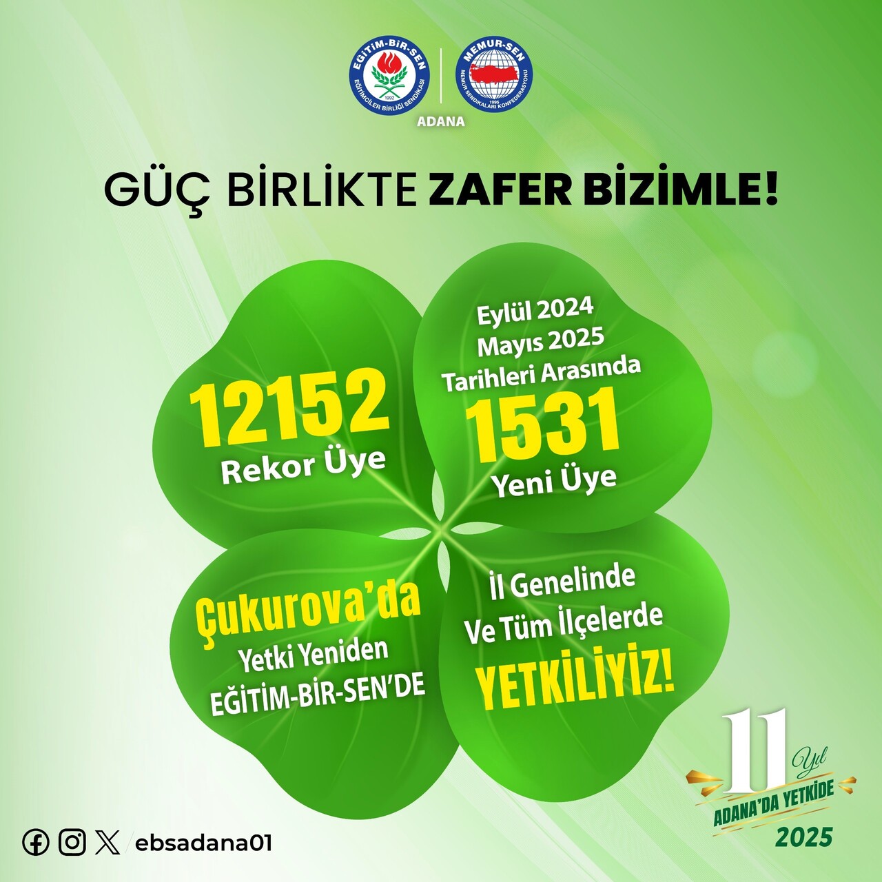 Eğitim Bir Sen Tüm Ilçelerde Yetkili Sendika Oldu (3)-1