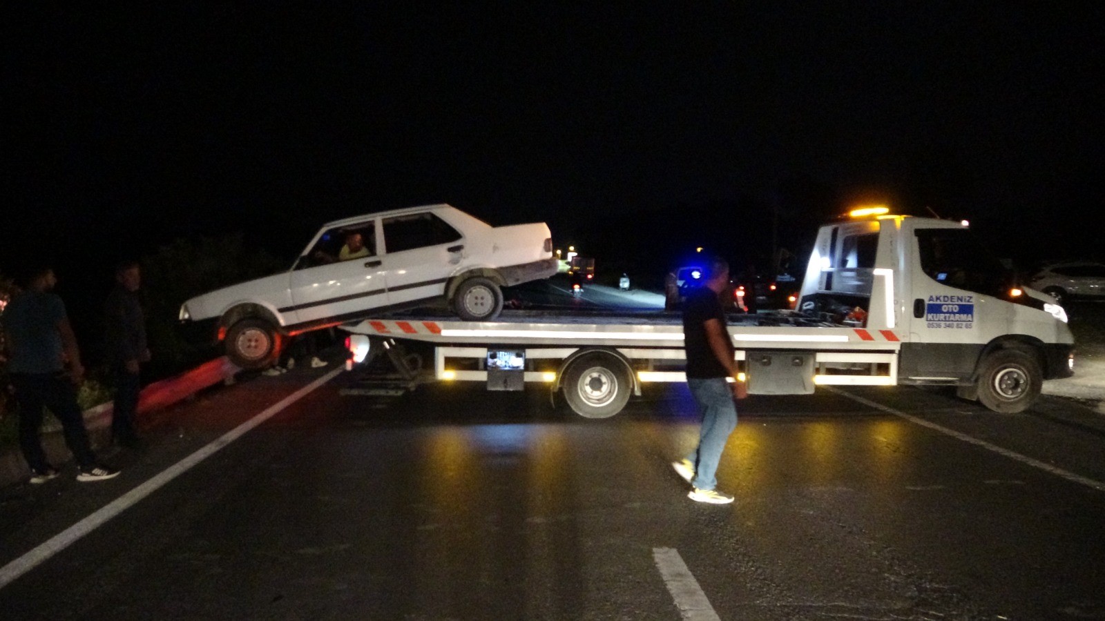 Facianın Eşiğinden Dönülen Kazayı Burunları Bile Kanamadan Atlattılar (3)