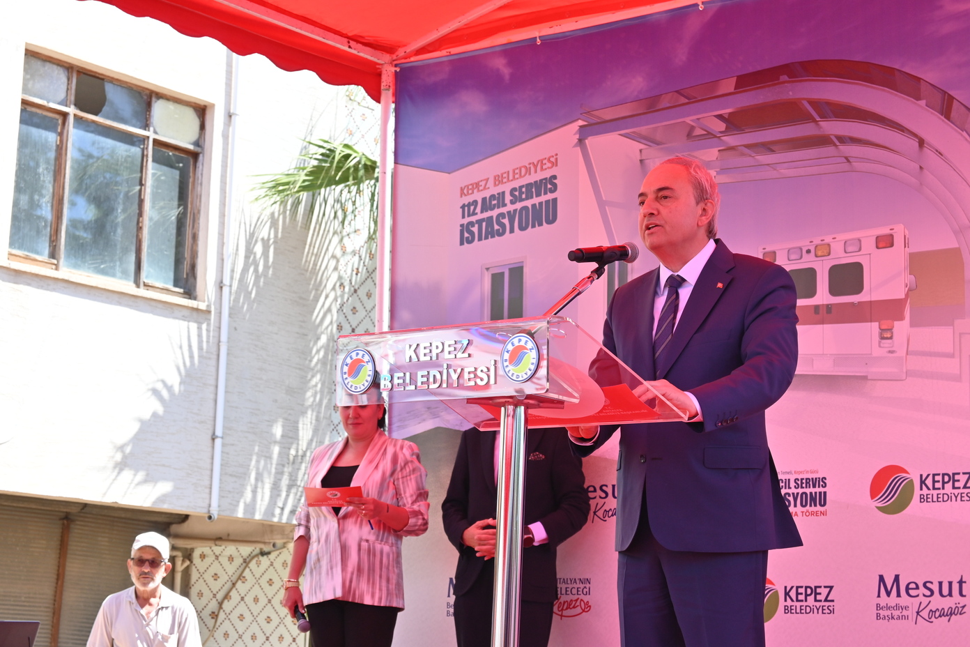 Kepez’de Hayat Kurtaracak Yatırım… 112 Acil Servis Istasyonu Temeli Atıldı (4)