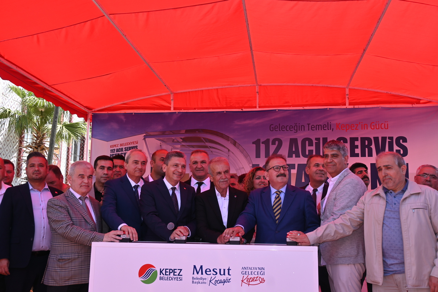 Kepez’de Hayat Kurtaracak Yatırım… 112 Acil Servis Istasyonu Temeli Atıldı (6)