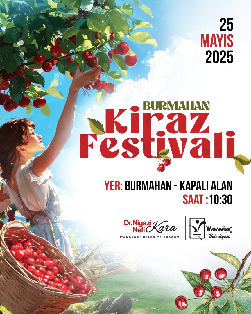 Manavgat’ta Bir Ilk Burmahan Kiraz Festivali Coşkusu Başlıyor (1) (Large)