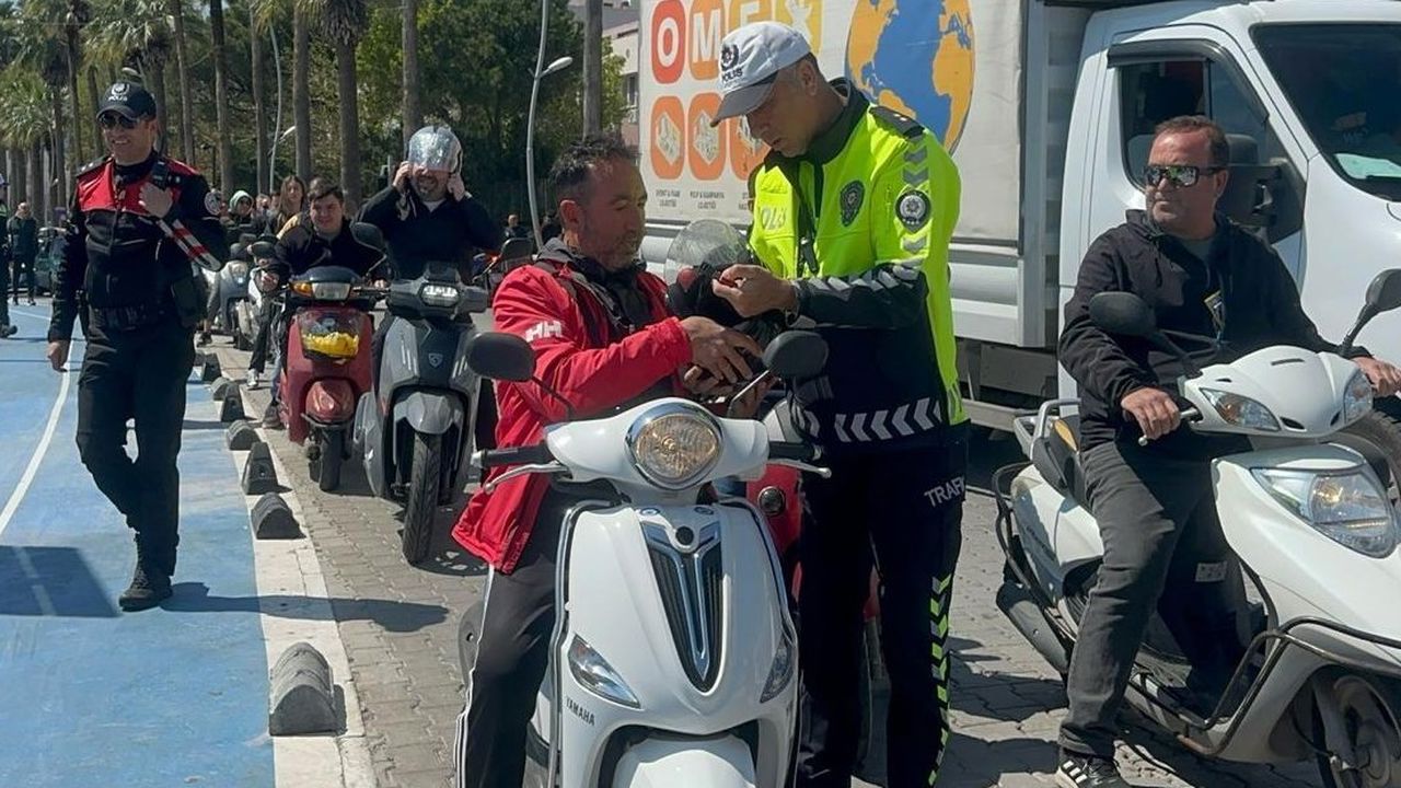 Marmaris Motosikler Suruculerine Ceza (3)
